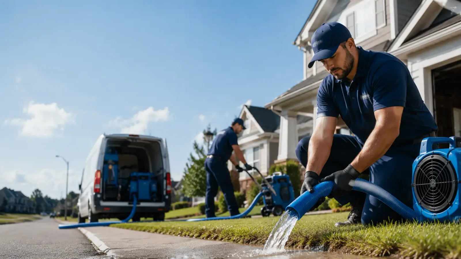 Flood Damage Restoration in Jerusalem, AR